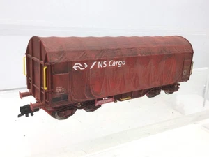 Roco HO Gauge NS Tarpaulin Wagon 466 8 216-9 (REPAINTED) - Picture 1 of 2