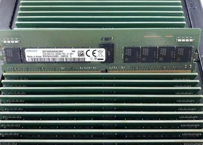 Samsung DDR4 32GB 3200MHz RAM ECC Sever Memory PC4-25600 DIMM 2RX8 288Pin - Image 1 of 4