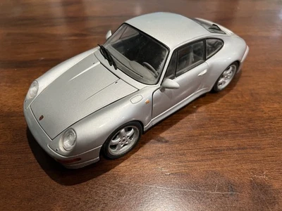 UT Models 1/18 Scale Diecast - Porsche 911 Carrera S 993 - Silver - Image 1 of 4