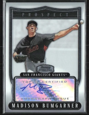 Madison Bumgarner 2007 Bowman Sterling Auto B #BSP-MBB San Francisco Giants Foto 1 de 2