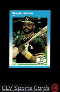 Baseball sports Fleer Reggie Jackson Oakland Athletics - Picture 1 of 2
