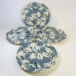 Habitat Blue Leaf Dinner Plate x 4 -Discontinued - Excellent Condition - Picture 1 of 20