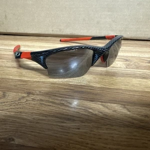Oakley Half Jacket Carbon Fiber/ Red Rubber !! XLJ Iridium sehr selten!!! - Bild 1 von 6