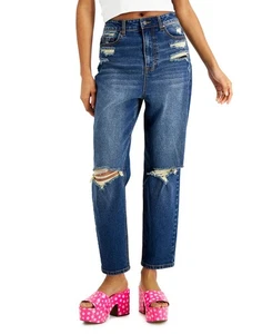 Tinseltown Juniors’ Ripped Jeans, Blue/0 - Picture 1 of 1