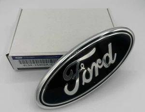 Puerta trasera negra 9" logotipo emblema para Ranger Flex F250 F350 F450 F550 Super Duty - Imagen 1 de 3
