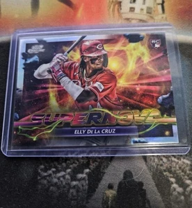 2024 Topps Cosmic Chrome Elly De La Cruz Supernova SSP - Bild 1 von 2
