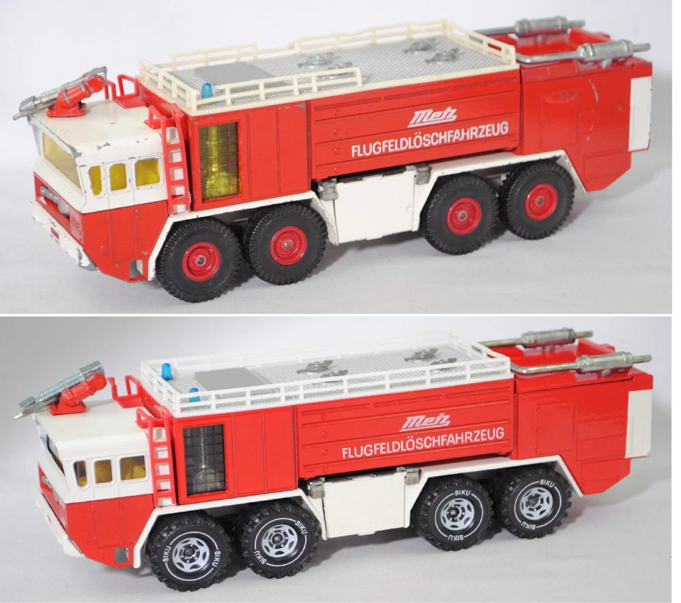 Siku Super 3411 Großflugfeldlöschfahrzeug GFLF auf Fahrgestell Faun, Metz-Aufbau - Bild 1 von 1