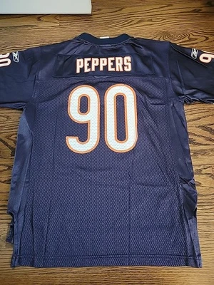 Camiseta de fútbol Reebok Julius Peppers Chicago Bears juvenil talla grande 14-16 Foto 1 de 4