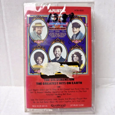 The 5th Dimension - Greatest Hits on Earth - Cassette - Mint, SEALED - Image 1 of 3