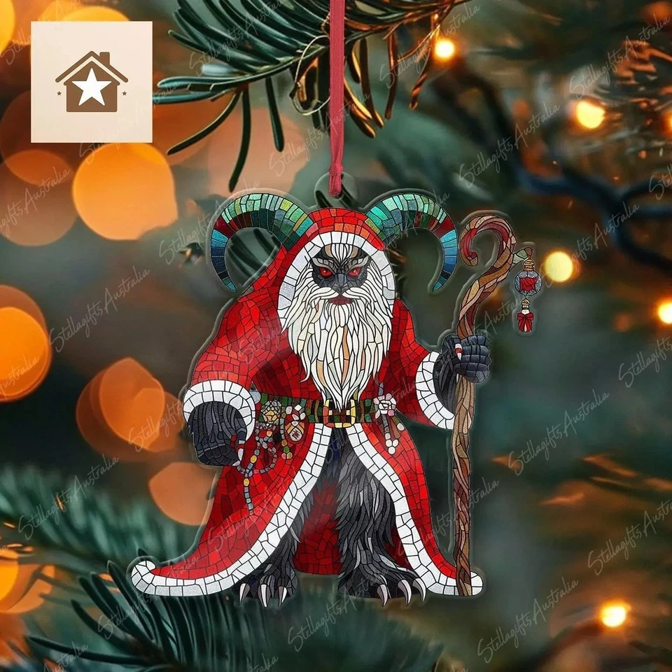 Disfraz Krampus Papá Noel Adorno Gótico Horror Navidad GLC054067 Foto 1 de 1