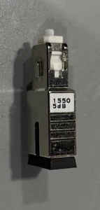 5dB fixed SC Male to SC Female OS1 SMF Simplex Fiber Attenuator - Picture 1 of 4