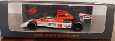 Spark 1:43 Mclaren M23 n°11 2nd South African GP 1976 James Hunt Marlboro S4360 - Immagine 1 di 4