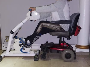 Motorized exercise Bike+Foot splints+gloves For disabled,Stroke,spinal.c injury - Picture 1 of 10