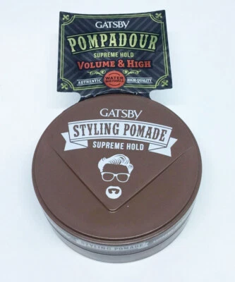 Gatsby Pompadour Styling Pomade Supreme Hold Volume and High 75gm. - Image 1 of 3