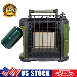 10,000 BTU Portable Propane Heater Adjustable Heat Indoor Outdoor Event Camping - Picture 1 of 19