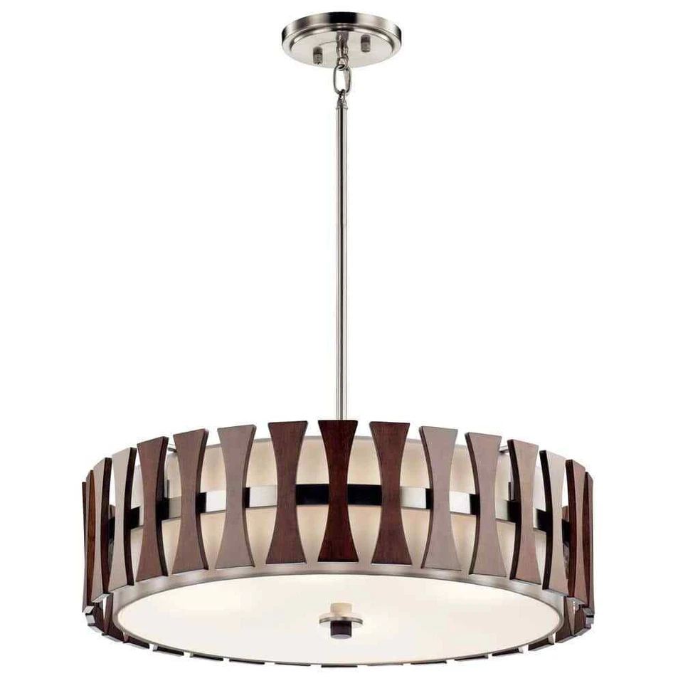 Kichler Lighting 43753AUB Cirus 4 Light Pendant in Auburn Stained