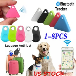 Mini 1-8PC Cat Pet Dog GPS Locator Tracker Water Proof Anti Lost Tracking Device - Picture 1 of 34
