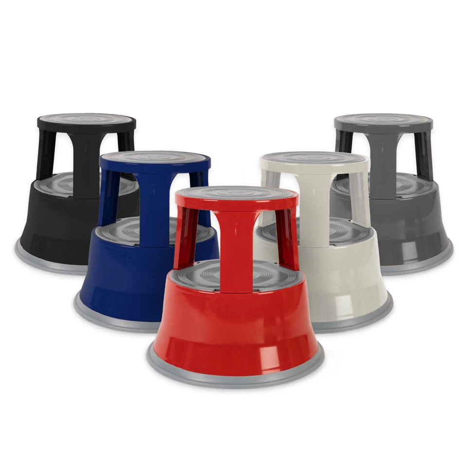 Tritthocker Rolltritt Rollhocker Elefantenfuss | TÜV + GS gepr. | * TOP PREIS * - Bild 1 von 4