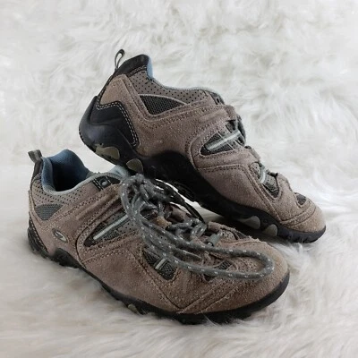 Botas de senderismo al aire libre de cuero marrón intrépido HI-TEC para mujer talla US 7 EU 38 Foto 1 de 4