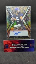 2023 Leaf Exotic Jaren Hall Rc Auto #4/8 Autograph