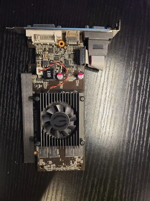 EVGA NVIDIA GeForce 210 (01G-P3-1312-LR) 1 GB DDR3 PCI Graphics Card - Image 1 of 2