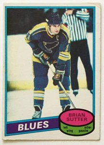 1980-81 80/81 O-Pee-Chee OPC hockey card Brian Sutter #244 VG-EX+ - Picture 1 of 1