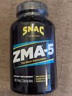 SNAC ZMA-5 Sleep Aid  - Promotes Muscle Recovery - 90 Capsules -Exp 8/2025
