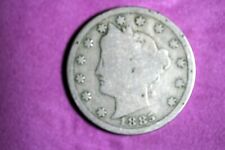ESTATE FIND 1885  - Liberty V Nickel W/Cents!!  #N03844