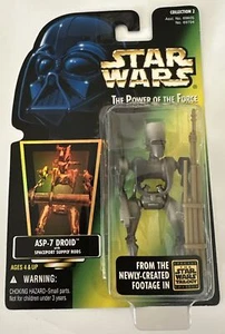 NEW Star Wars POTF ASP-7 Droid with Spaceport Supply Rods Kenner 1996 - Picture 1 of 6