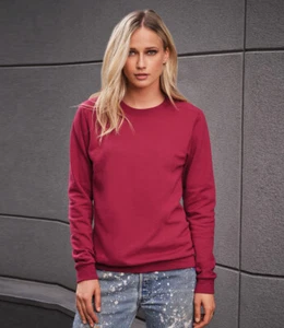 Anvil Ladies Crew Neck Sweatshirt - Picture 1 of 7