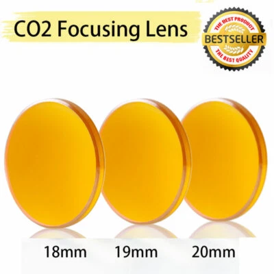 Linse ZnSe für CO2 Laser Graviermaschine Fokuslinse Laseranlage D18/D19/D20MM - Bild 1 von 4