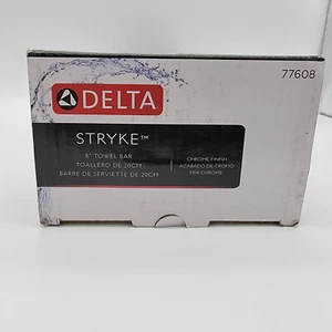 Toallero Delta Stryke 8" | Cromo | 77608 - Imagen 1 de 3
