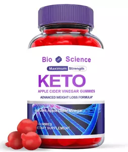 BRAND NEW- Bio Science Keto ACV Gummies, Original BioScience Weight Loss Support - Picture 1 of 3