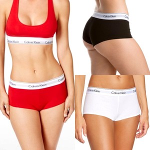 Calvin Klein Women's TWIN PACK BOYSHORTS Cotton Underwears Modern Comfy S M L XL