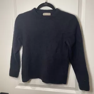 Everlane 100% Kaschmir dunkelblau Pullover Damen Gr. S/M fällt aus wie klein - Bild 1 von 6