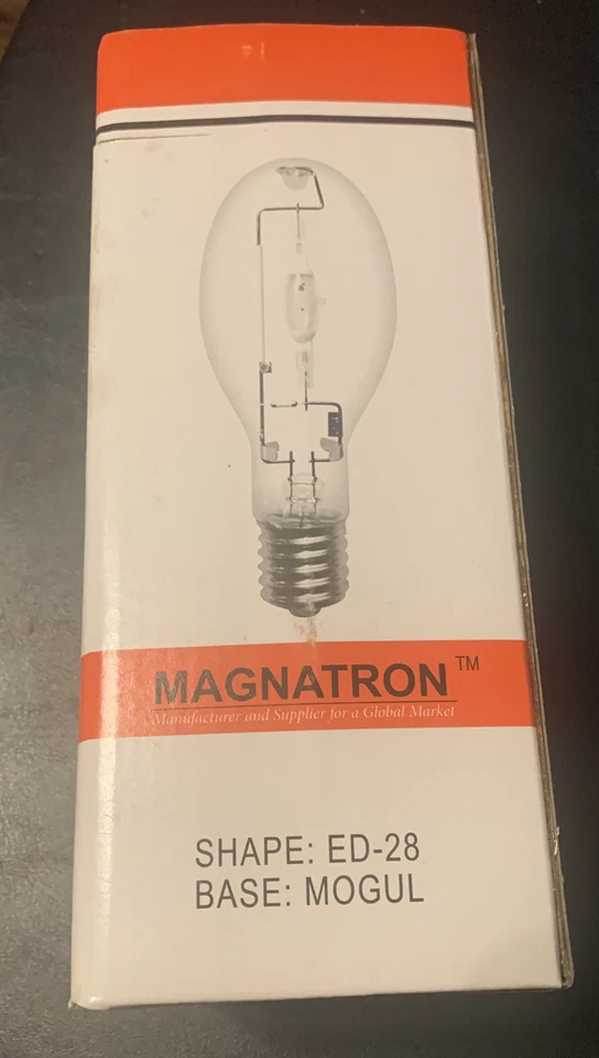Magnatron MP250/U/PS 250w Pulse Start Metal Halide ED28 Mogul lamps - Image 1 of 3