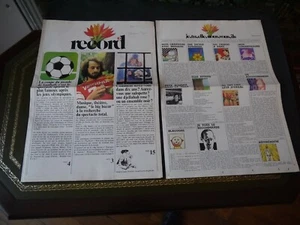 JOURNAL RECORD GRAND FORMAT N° 10 JUIN 1974 LE BIG BAZAR - Picture 1 of 4