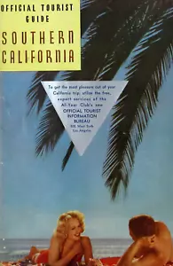 California Guida di Viaggio Illustrata Grande Depressione Non Venite Qui Mappe 1937 - Foto 1 di 17