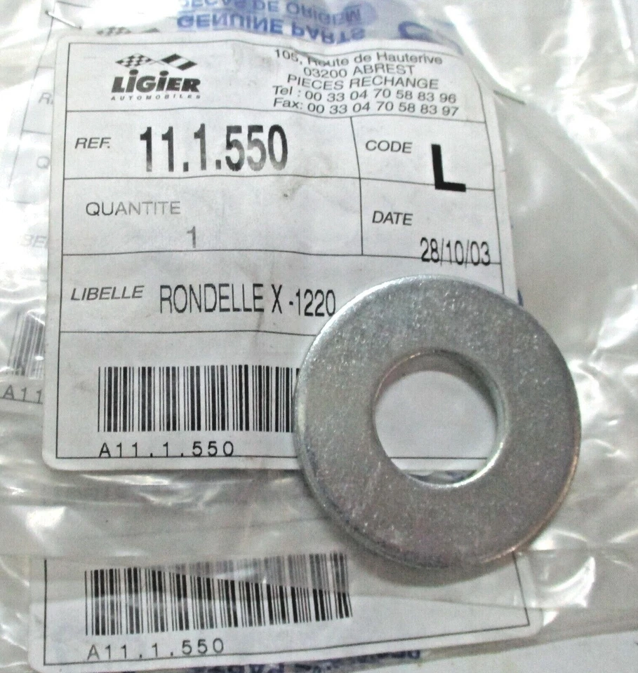 RONDELLA VARIATORE PER MICROCAR LIGIER-162-AMBRA   CODICE 111550L       (2B) - Imagen 1 de 1