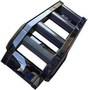 Glossy Black Side Window Step Ladder Fits for Defender 90 110 130 2020-2023 - Picture 1 of 9