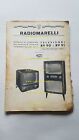 RadioMarelli manuale tecnico per riparazione televisori RV 90 - RV 91 1953