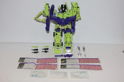 transformers g1 original vintage devastator constructicons 100% complete Cover
