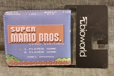 Super Mario Bilfold Wallet Brand New - Image 1 of 4