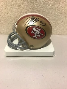 Patrick Willis Signed San Francisco 49ers Mini Helmet AMSM - Picture 1 of 4