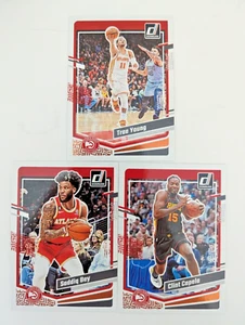Atlanta Hawks lot Young Bey Capela 2023-2024 Panini Donruss - Picture 1 of 2