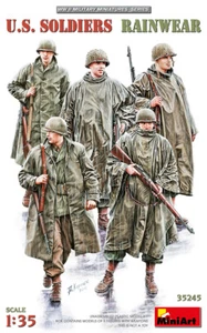 MiniArt WII Military Miniatures Series 1/35 Scale US Soldiers Rainwear - Bild 1 von 1