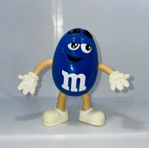 M&M Blue Character Plastic Figure - MARS Candy Collectible - Picture 1 of 5