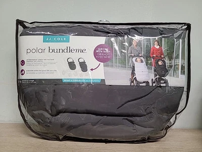 Jj Cole Polar Bundle Me Infant to Toddler Car Seat & Stroller Cover Plush Gray - Image 1 of 4