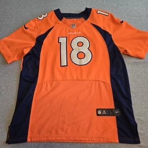 Denver Broncos Jersey Mens XL NFL Football Peyton Manning 18 Nike On Field - Picture 1 of 8