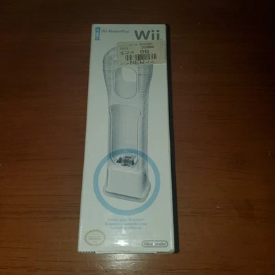 Wii Official Nintendo OEM Motion Plus Adapter w/ Sleeve Brand New Sealed - Image 1 of 4